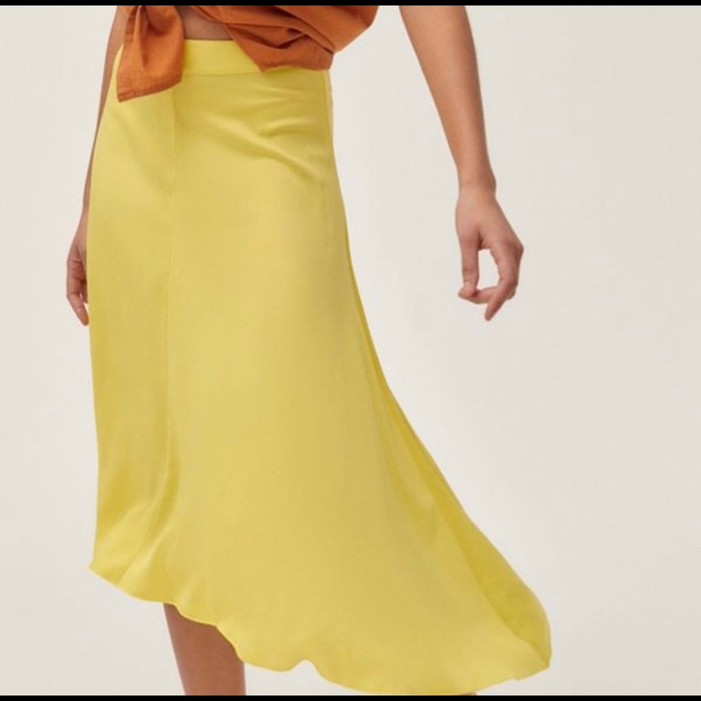 Urban Outfitters Flowy Asymmetrical Skirt
